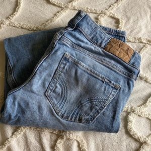 Hollister skinny jeans light blue low rise 1